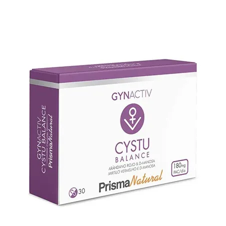 Prisma Natural Gynactiv Cystu Balance 180 mg, 30 cápsulas