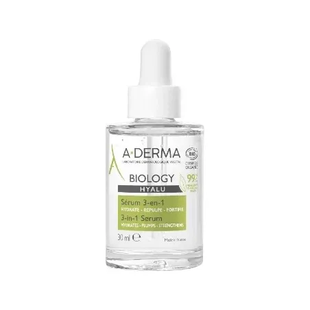 A-Derma Biology hyalu serum 3 en 1, 30 ml