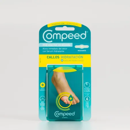 Compeed Callos Hidratación Medianos, 6 ud