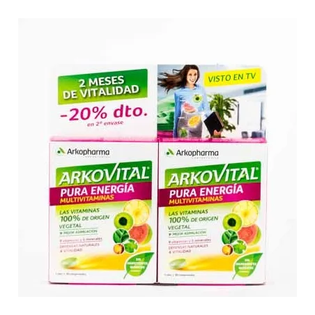 Arkovital Pura Energía DUPLO, 2x30 Comp.