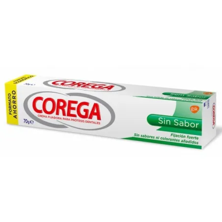 Corega Crema Extra Fuerte Sin sabor, 70gr.