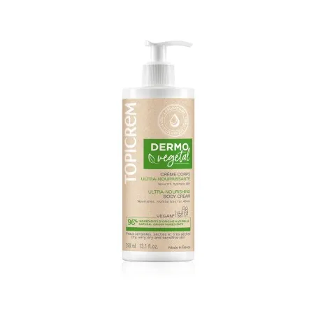 Topicrem dermovegetal crema corporal ultranutritiva, 390 ml