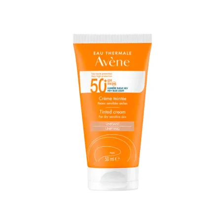 Avene Solar Fluido con Color SPF 50+, 50 ml