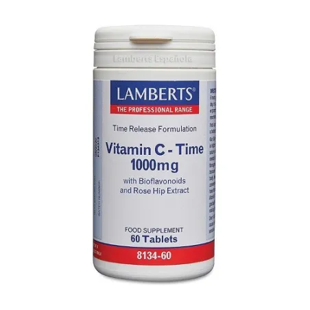 LAMBERTS Vitamina C 1000 mg liberación sostenida, 60 comprimidos