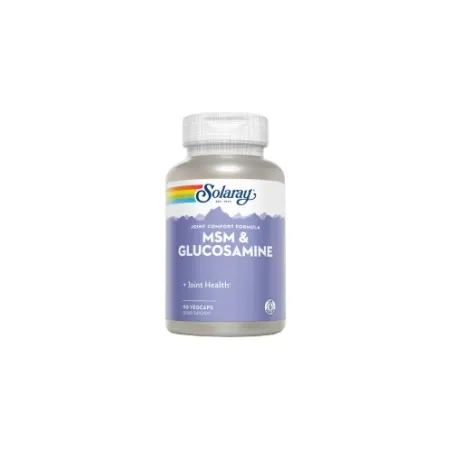 Solaray MSM & Glucosamine, 90 cápsulas veganas