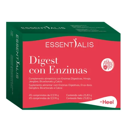 Essentialis Digest con Enzimas, 45 comprimidos