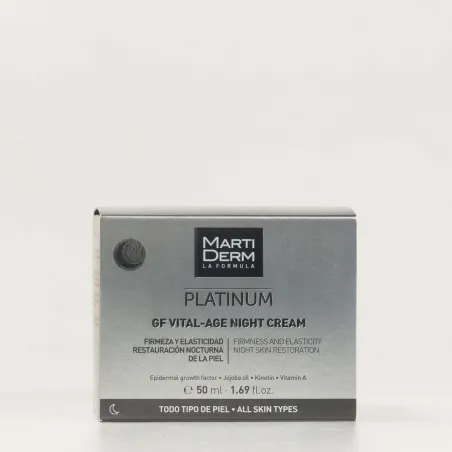 Martiderm Platinum GF Vital-Age Crema Noche, 50ml.