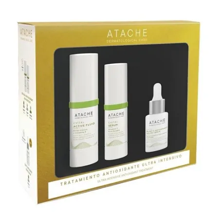 Atache Pack tratamiento antioxidante ultra intensivo, Cvital serum+fluido+serum