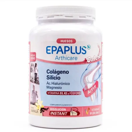 Epaplus Arthicare Calcio+ Vainilla, 383g.