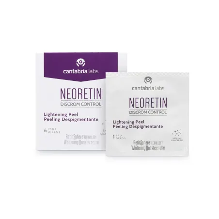 Neoretin Discrom Control Peeling Despigmentante, 6 discos.