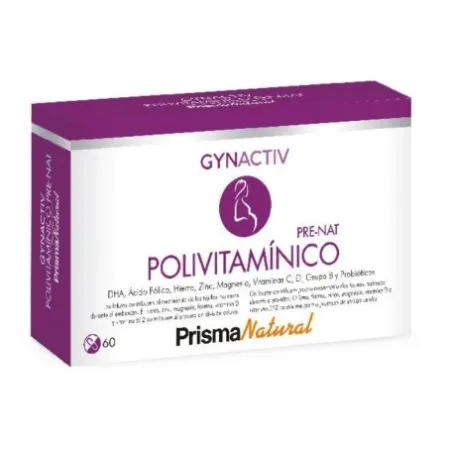 Prisma Natural PreNat Polivitaminico, 60 Cápsulas.