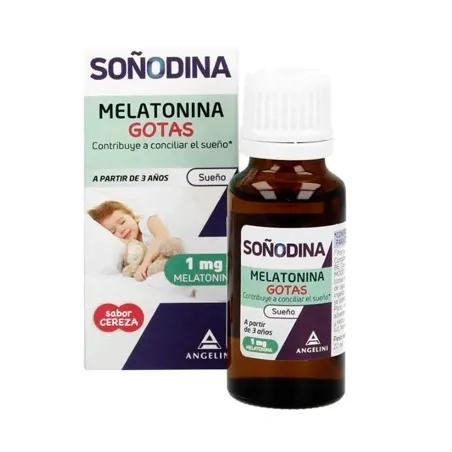 Soñodina melatonina gotas sabor cereza, 20 ml