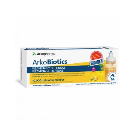 Arkobiotics Vitaminas y Defensas Adultos 7 dosis