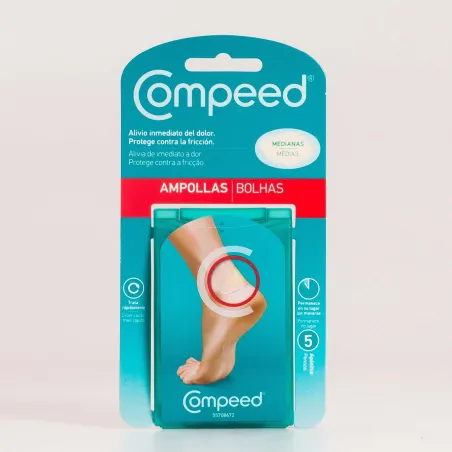  Compeed Ampollas Medianas, 5unidades.