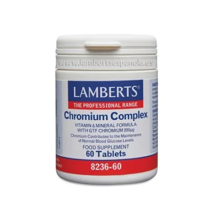 LAMBERTS Complejo de Cromo, 60 comprimidos.