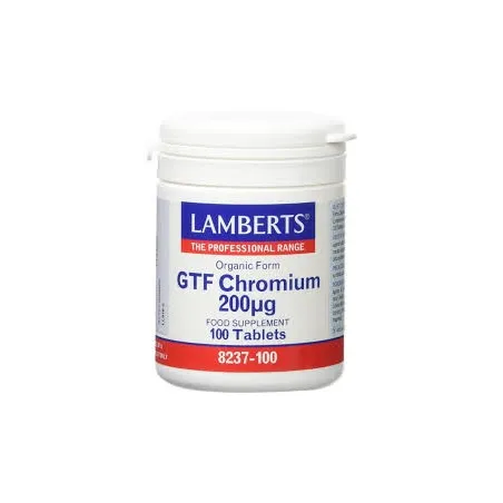 LAMBERTS Cromo GTF 200, 100 comprimidos.