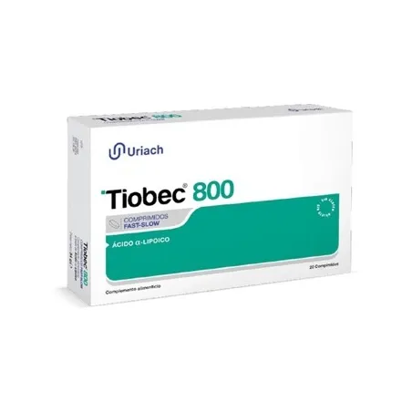 Tiobec 800, 20 comprimidos