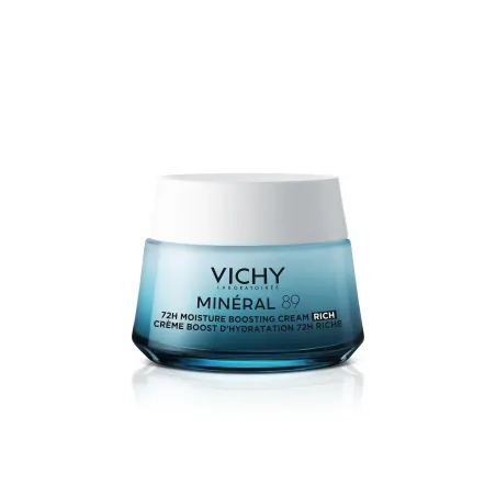 Vichy Mineral 89 crema boost de hidratación rica, 50 ml