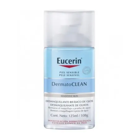 Eucerin DermatoCLEAN desmaquillante ojos, 125 ml