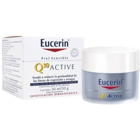 Eucerin Q10 Antiarrugas Noche, 50 ml