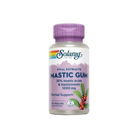 Solaray Mastic Gum 1000 mg - 45 vegcaps