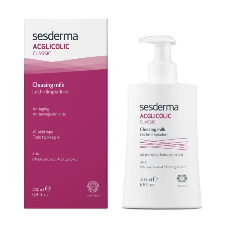 Acglicolic Classic Leche Limpiadora Sesderma, 200ml.