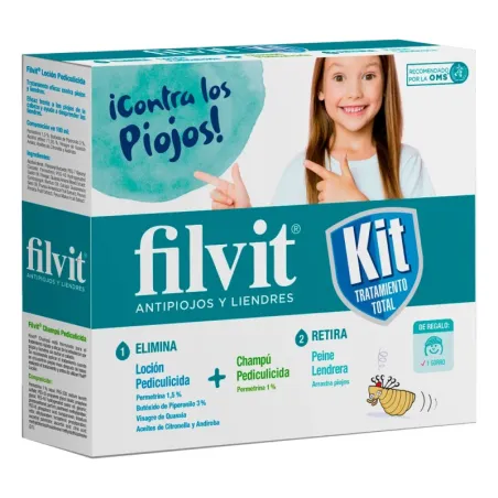 Filtvit Kit Tratamiento Antipiojos