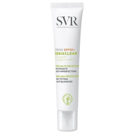 SVR Sebiaclear Crema SPF50 Anti-imperfecciones, 40ml.