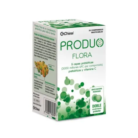 Produo Flora, 30 comprimidos.