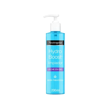 Neutrogena Hydro Boost Limpiador Leche en Gel, 200 ml