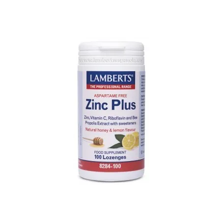 LAMBERTS Zinc Plus, 100 pastillas.