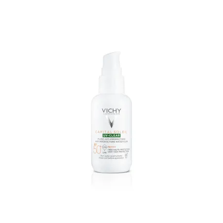 Vichy Capital Soleil UV-age clear daily SPF50+, 40 ml