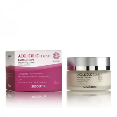 Acglicolic Classic Crema Nutritiva Sesderma, 50ml.