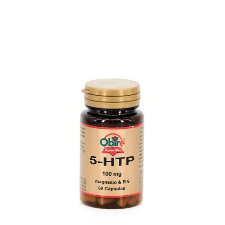 Obire Tritófano (5-HTP) + Magnesio + Vit B6, 60 Casp.