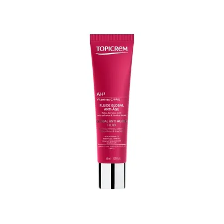 Topicrem AH3 Fluido Global Antiedad, 40ml