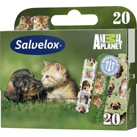 Salvelox Aposito Adhesivo Animales, 20 tiritas