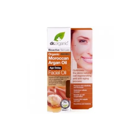 Dr Organic Aceite facial de aceite de Argán, 30ml.