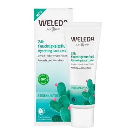 Weleda Hydra Lotion extracto cactus 24h hidratación y frescura, 30 ml