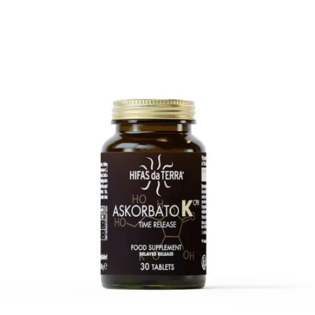 Hifas da Terra Askorbato K Vitamina D, 30 comprimidos