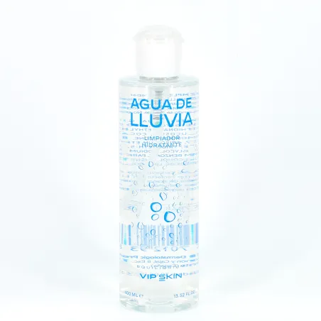 VipSkin agua de lluvia limpiador hidratante, 400 ml