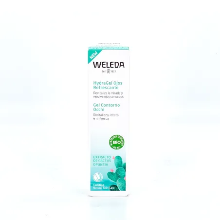 Weleda HydraGel Ojos Refrescante Extracto Cactus, 15 ml.