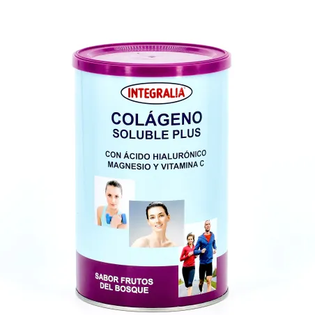 Colágeno soluble Plus Integralia. Frutas del bosque . 300g