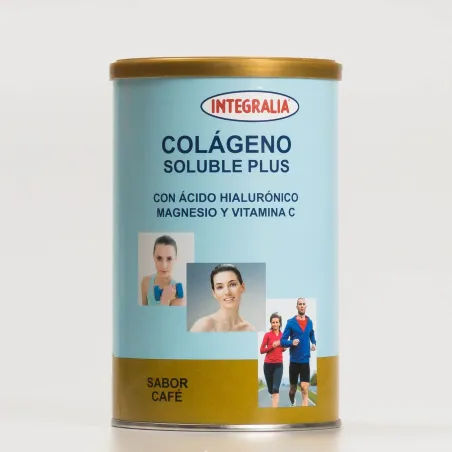 Colágeno soluble Plus Integralia. Café. 300g