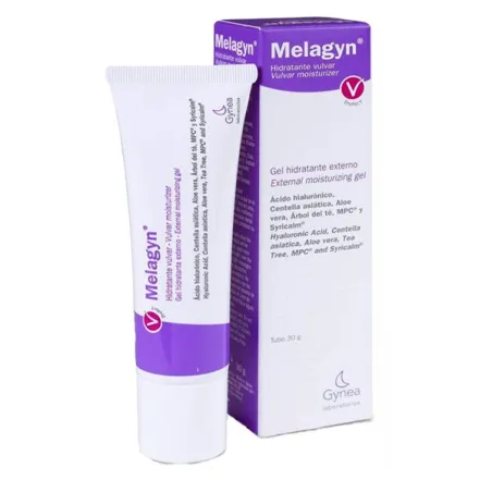 Melagyn hidratante vulvar externo, 30g.