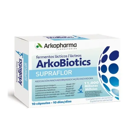 Arkobiotics Supraflor 10 Cápsulas