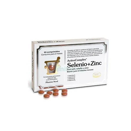 ActiveComplex selenio + zinc, 60 comprimidos