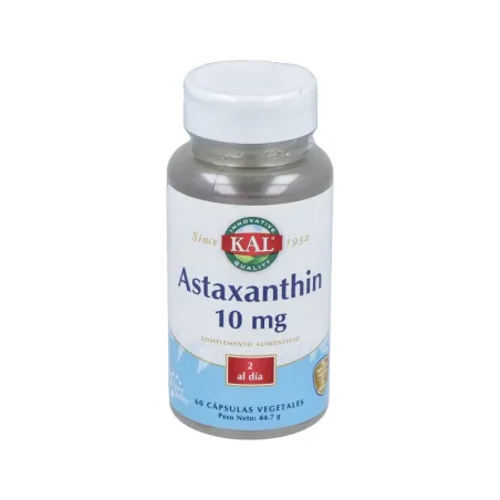 KAL Astaxanthin 10 mg, 60 cápsulas