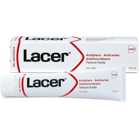 Lacer Gel Dentífrico, 125ml