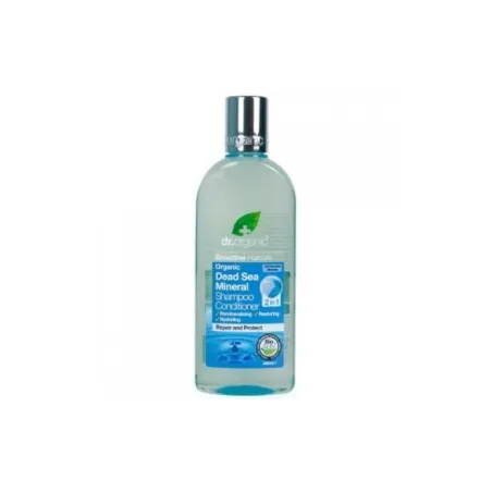 Dr Organic Champú & Acondicionador minerales mar Muerto, 265ml.