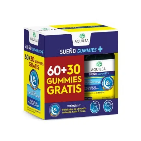 Aquilea sueño gummies+, 60+30 gominolas